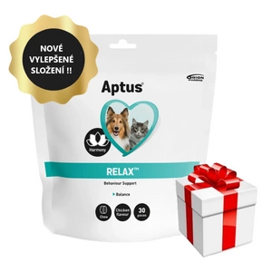 Aptus Relax vet 30chews + Překvapení pro kočku