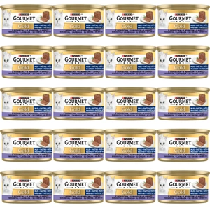 Purina Gourmet Gold mousse s jehněčím masem 72x85g