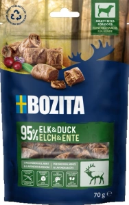 BOZITA Meaty Bites losí, kachní pamlsek pro psy 70g