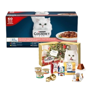 Purina Gourmet Perle Cat Food 60x85g + ADVENTNÍ KALENDÁŘ ZDARMA !!