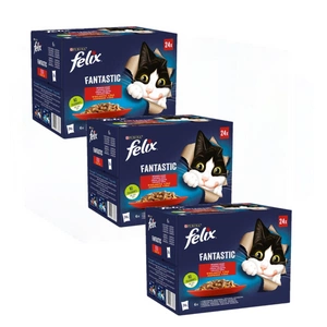 FELIX Fantastické venkovské příchutě v želé: 72x85g