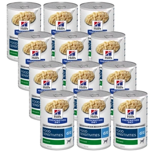 HILL'S PD Prescription Diet Canine d/d Kachna (Duck) 12x370g