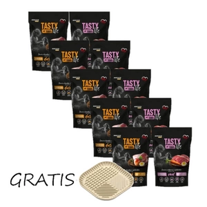 Tasty Dogs Life Junior Mix chutí v želé 10x500g
