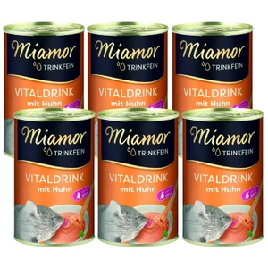 Miamor VitalDrink s kuřecím masem 6x135ml
