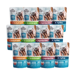 Frendi kousky v jemné omáčce MIX 12x100g SLEVA 2%