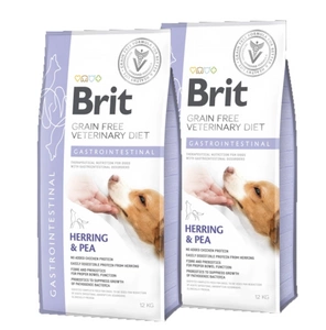 Brit GF veterinární výživa pro psy Gastrointestinal 2x12kg