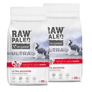Vetexpert Raw Paleo Ultra Beef Adult Medium/ Large 2x10kg