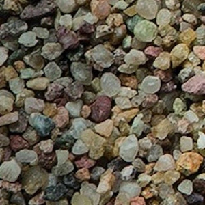 AQUAEL Přírodní vícebarevný štěrk 3-5 mm 10 kg