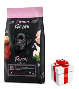 FITMIN DOG For Life Puppy 12kg + PŘEKVAPENÍ ZDARMA !!!