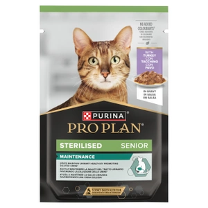 Purina Pro Plan Sterilised Senior s krůtím masem pro kočky 85 g