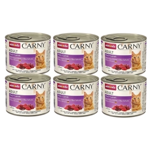 Animonda Carny Adult konzerva hovězí/jehněčí 6x200g