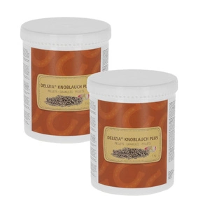 Delizia granulovaný česnek pro koně, 2x1kg, Kerbl