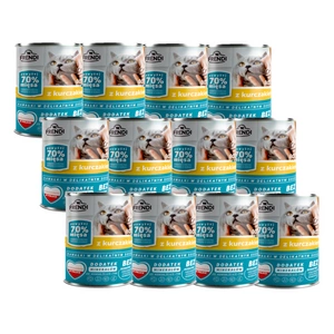 Frendi kousky v jemné kuřecí omáčce 12x800g pro kočky SLEVA 3%