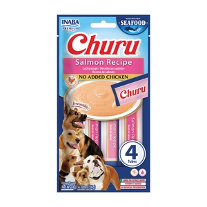 INABA Dog Churu (na rybí bázi) Losos 4x14g (56g)