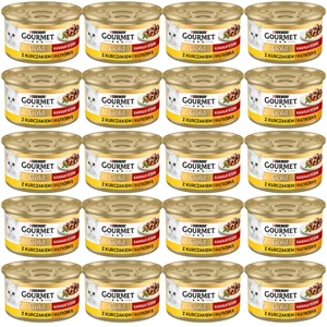 Purina Gourmet Gold kuře/játra v omáčce 72x85g