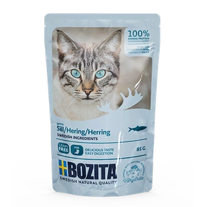 BOZITA Kousky v omáčce se sledě (sáček) 85g