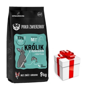 Paka Zwierzaka 9kg Seven’th Heaven-Rabbit s lososem 9kg + překvapení pro psa ZDARMA