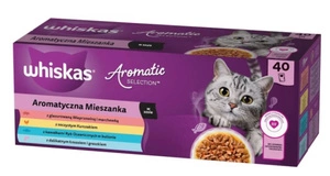 WHISKAS Adult Aromatic Mix sáčky 40 x 85 g - mokré krmivo pro kočky