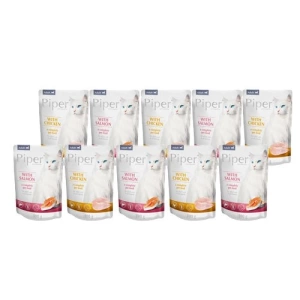 DOLINA NOTECI Piper pro kočky mix příchutí 20x100g (sáček)