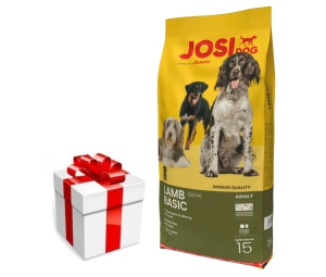 JOSERA JosiDog Lamb Basic 15kg + Překvapení pro psa
