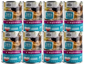 Frendi kousky v jemné omáčce s játry 8 x 1250g