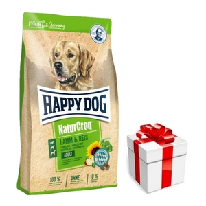 Happy Dog NaturCroq LAMB & RICE 4kg + překvapení pro psa ZDARMA