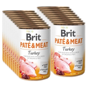 BRIT PATE &amp; MEAT KRŮTA 24x400g