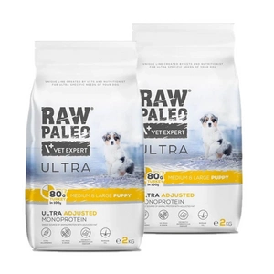 Vetexpert Raw Paleo Ultra Turkey Puppy Medium/ Large 2x10kg