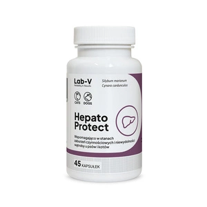 LAB-V Hepato Protect – Podpora funkce jater pro psy a kočky 45 kapslí