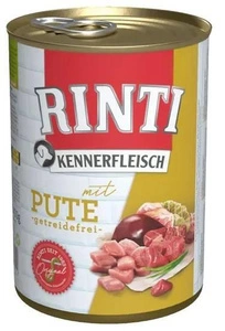 Rinti Kennerfleisch Pute mokré krmivo pro psy - krůtí 400g