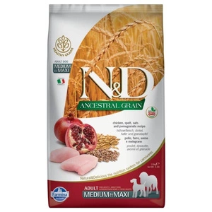 Farmina N&D Ancestral Grain Dog Chicken and Pomegranate Adult M/L 12 kg + PŘEKVAPENÍ ZDARMA !!!