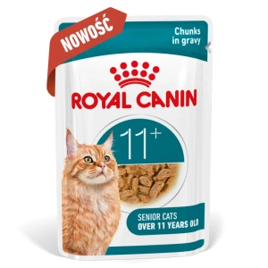 ROYAL CANIN mokré krmivo pro kočky, Senior Ageing 11+, omáčka 12 x 85 g