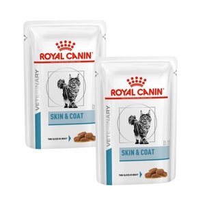 Royal canin Veterinary Health Nutrition Cat Skin Coat Pouch 2x(12x85g)
