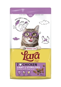 Versele-Laga Lara Adult Light Sterilized 7kg - krmivo pro sterilizované kočky