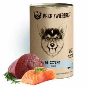 Paka Zwierzaka Zvěřina a losos (400 g)