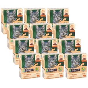 BOZITA Cat Jehněčí v omáčce 12x370g