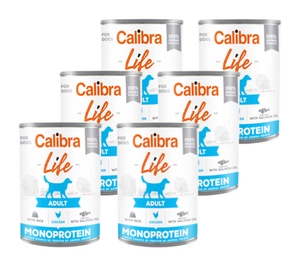CALIBRA Dog Life Adult Kuře s rýží 6x400g