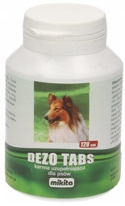 MIKITA Dezo Tabs 120 tablet. Neutralizuje pachy.