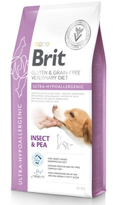 BRIT GF Veterinary Diets Dog Ultra-Hypoallergenic Insect 12 kg