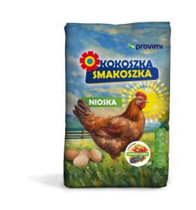 Kokoszka Smakoszka Nioska s rajčaty a vojtěškou 25 kg