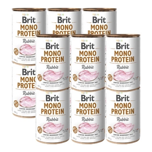 BRIT MONO PROTEIN KRÁLÍK 12x400g