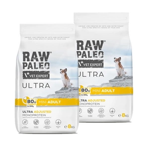 Vetexpert Raw Paleo Ultra Turkey Adult Mini 2x8kg