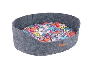 AMIPLAY- oválný pelíšek  2 v 1 Hygge- M