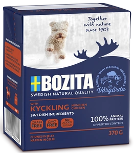 Bozita DOG kousky v želé Chicken 370 g