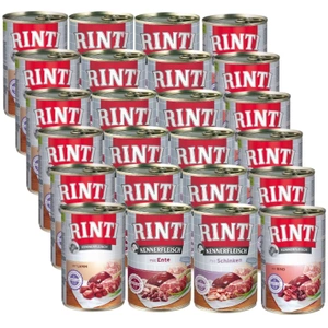 Rinti Kennerfleisch mokré krmivo pro psy Mix příchutí 24x400g