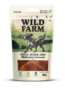 WILD FARM měkká kuřecí prsa 80 g pamlsek pro psy