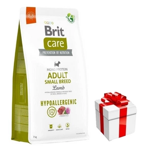 BRIT CARE Dog Hypoallergenic Adult Small Breed Lamb 7kg + překvapení pro psa ZDARMA