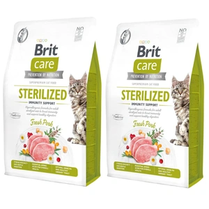 BRIT Care Cat Grain-Free Sterilized Immunity Support 2x7kg SLEVA 3%