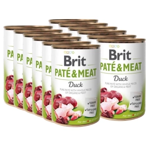 BRIT PATE &amp; MEAT DUCK 12x800g
