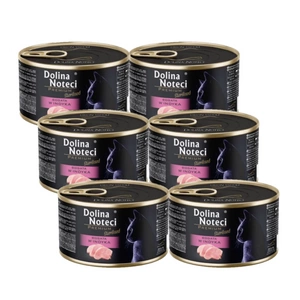 DOLINA NOTECI Premium Sterilised pro kočky s vysokým obsahem krůtího masa 6x185g